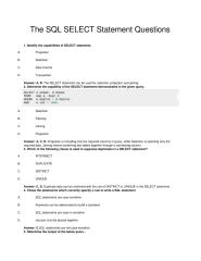 The SQL Questions Bank.docx