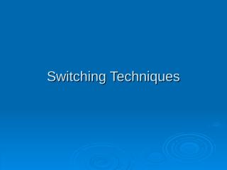 switching.ppt