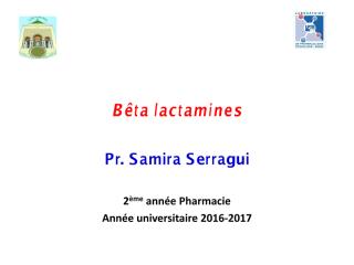 Bêta-lactamines Serragui 2ème Anné Pharmacie 2016-2017.pdf