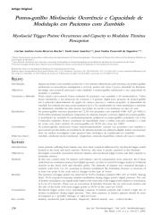 (2) Pontos Gatilhos Miofasciais, Ocorrência e capacidade de modulação em pacentes com zumbidos.pdf