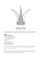 Crafts - Costume Sewing - jesters hat - cosplay pattern.pdf