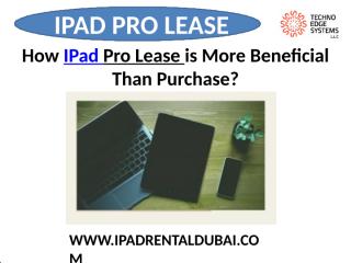 iPad Pro Lease Dubai.pptx