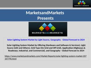 Solar Lighting System Market 2024.pptx